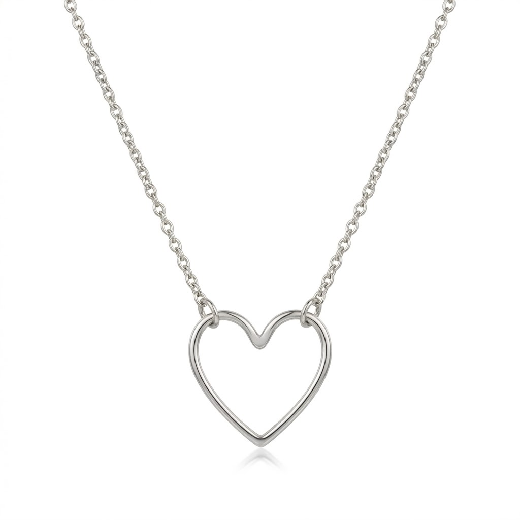 Amora Open Heart Necklace