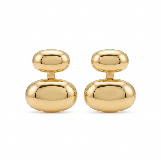 Solene Pebble Drop Earrings