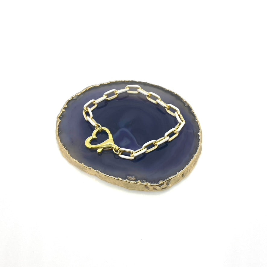 The Hearty Enamel Bracelet