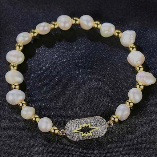 The Mel Pearl  Bracelet