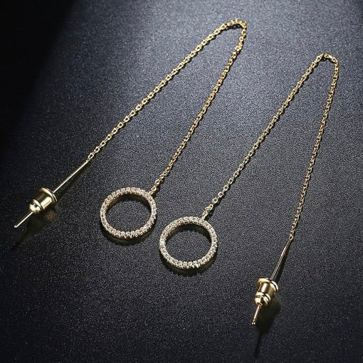 The Circle slot  Earring