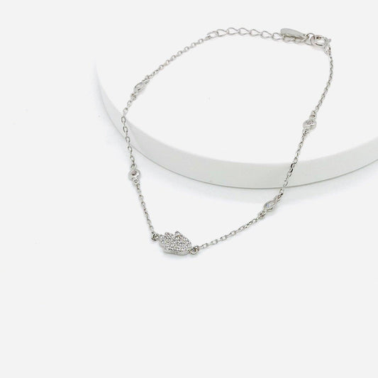 Diamond By The Yard Hamsa Bracelet - ShopHannaLee