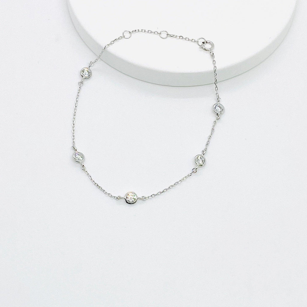 Diamond By The Yard Bracelet - ShopHannaLee