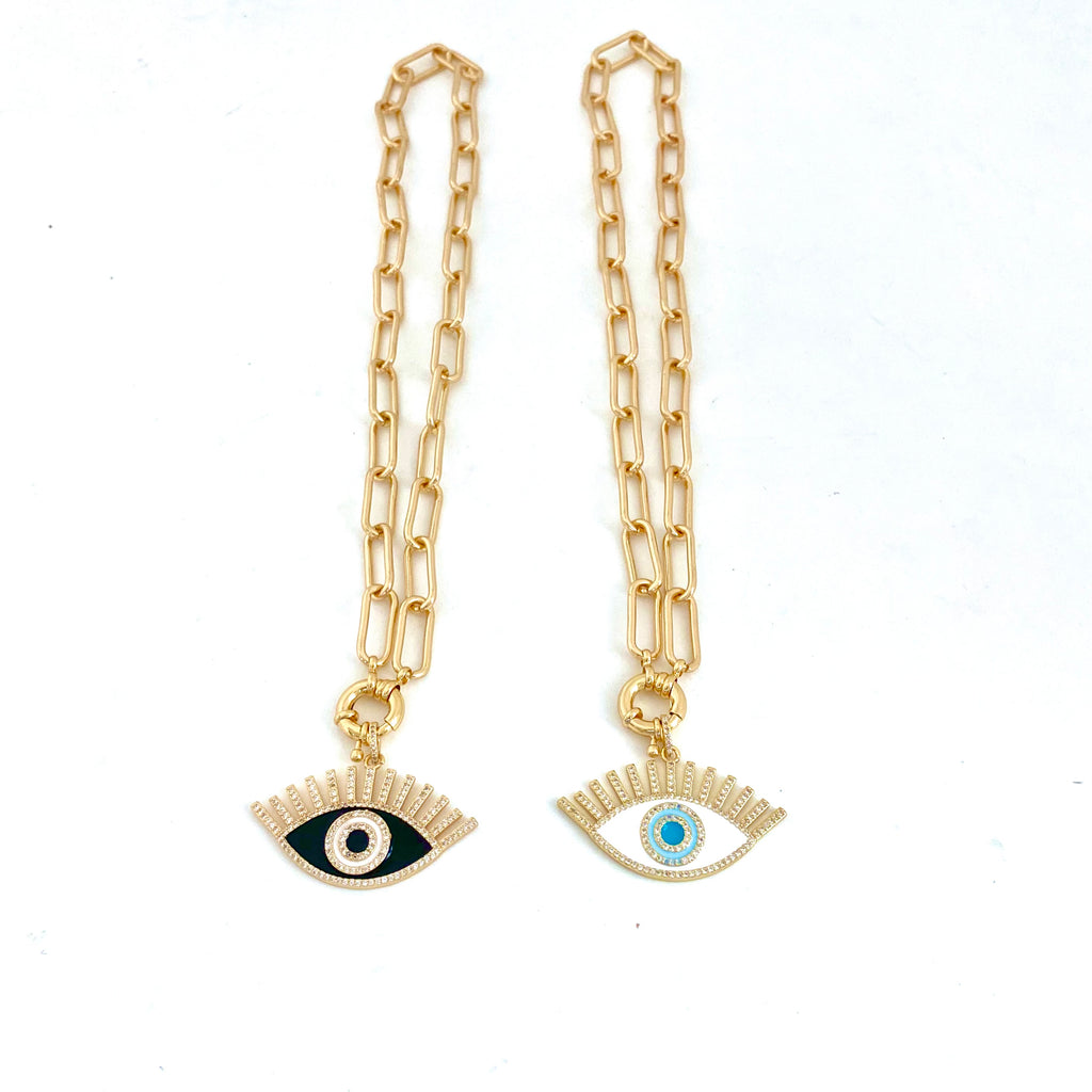 The Spike Eye Necklace