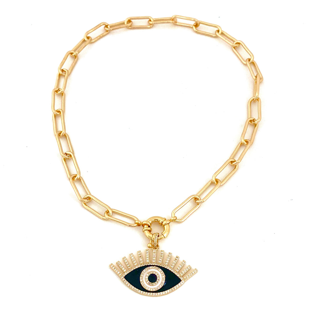 The Spike Eye Necklace