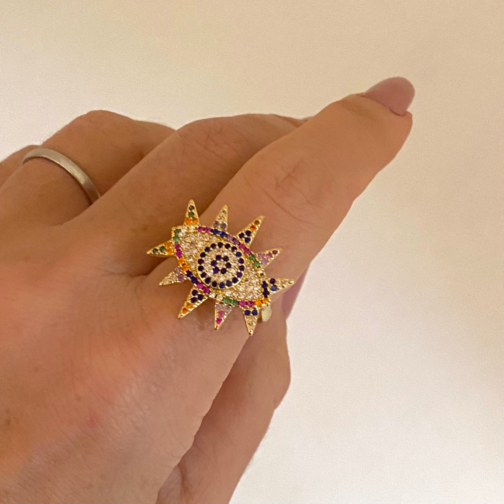 The starburst Eye Ring