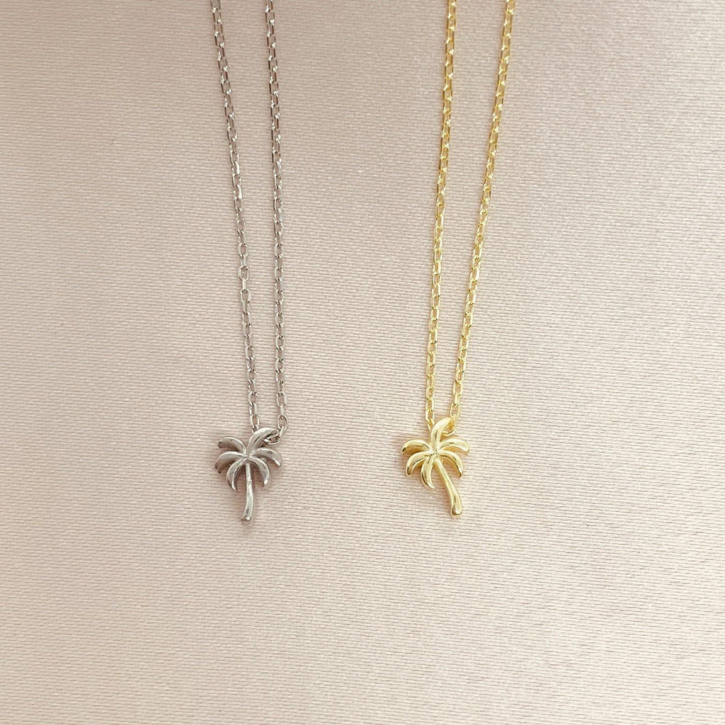 Mini Palm Tree Necklace - ShopHannaLee