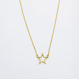 Open Star Necklace