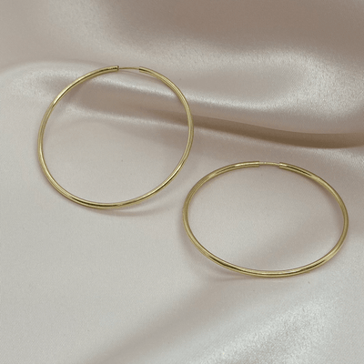 Laura Large Hoop Earrings - ShopHannaLee