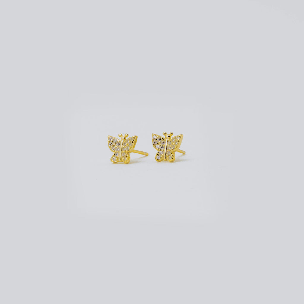 The Pavé Butterfly Stud - ShopHannaLee