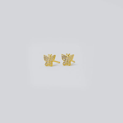 The Pavé Butterfly Stud - ShopHannaLee