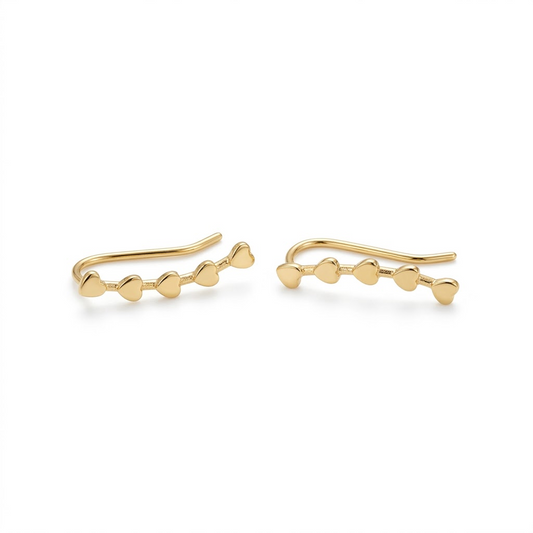 Amora Heart Ear Climber