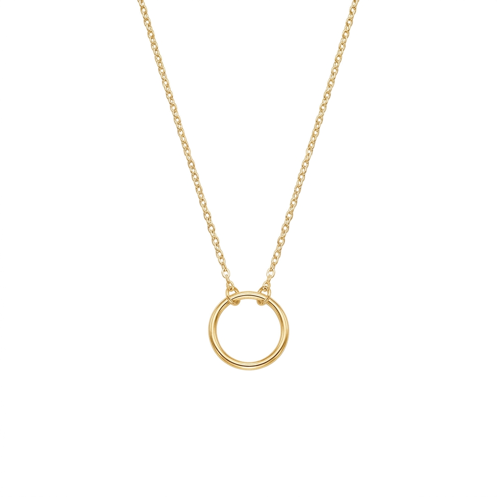 Amora Open Circle Necklace