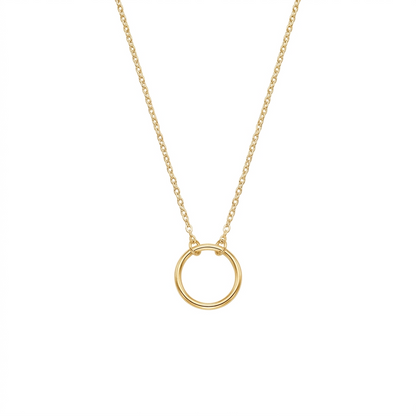 Amora Open Circle Necklace