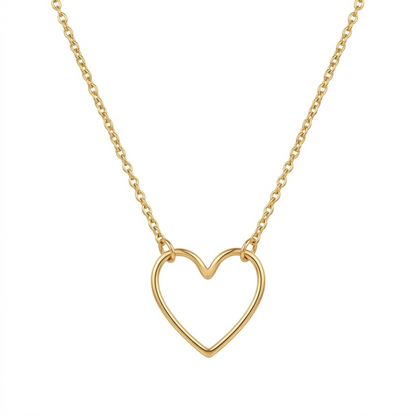 Amora Open Heart Necklace