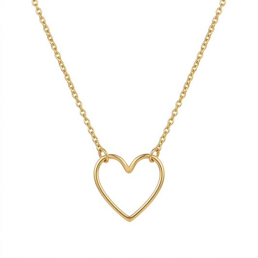 Amora Open Heart Necklace