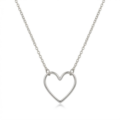 Amora Open Heart Necklace