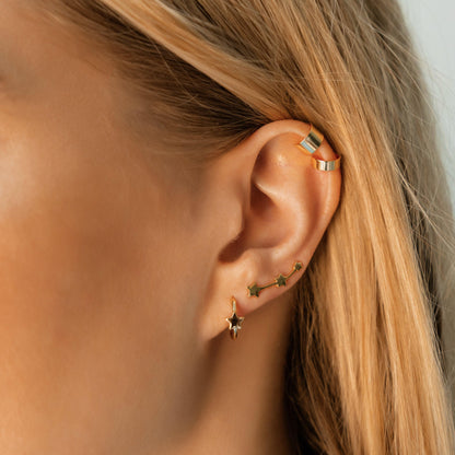 Astra Three-Star Ear Climber