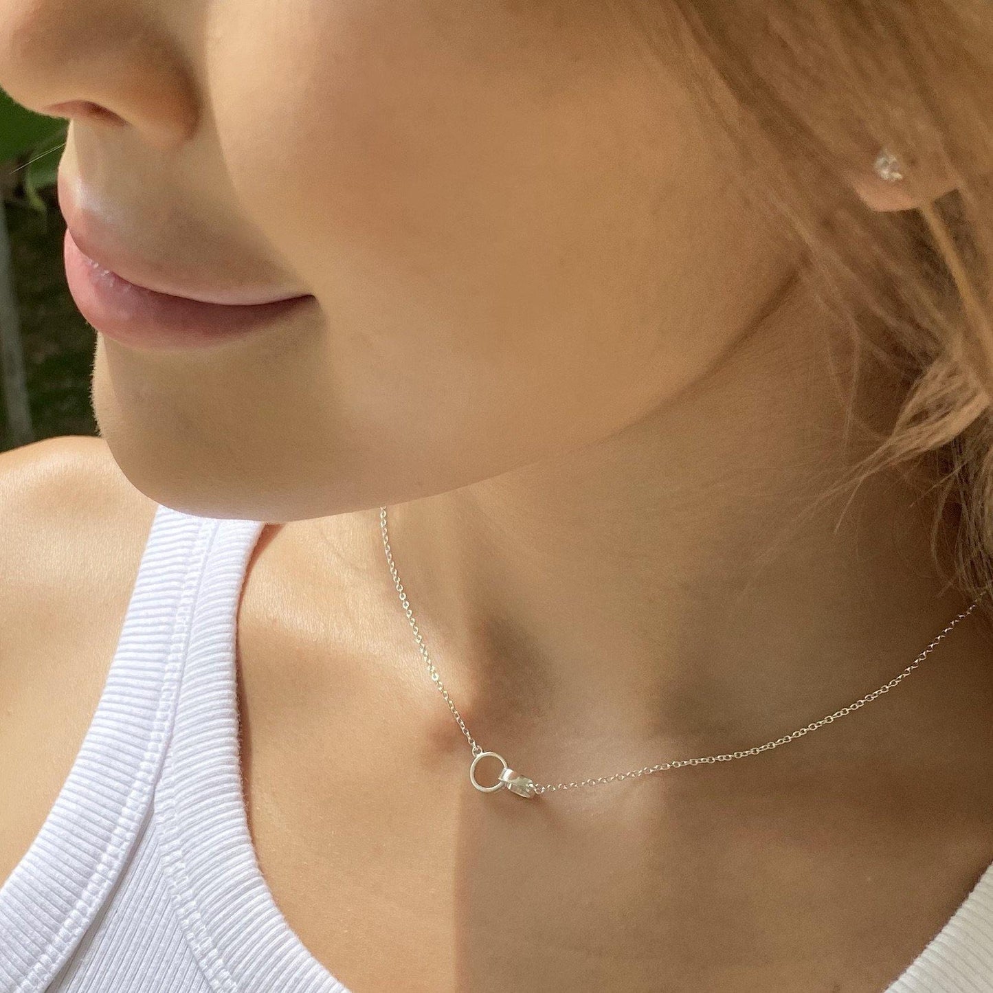Eterna Interlocking Circle Necklace