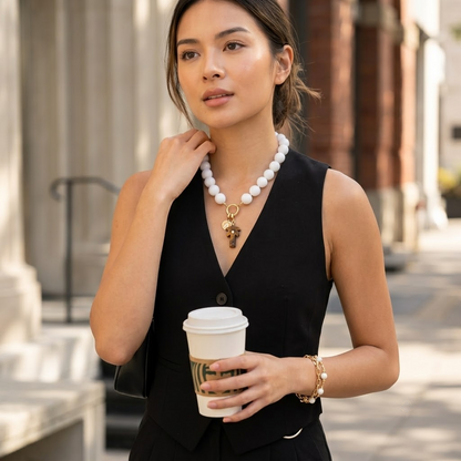 Lumia Bold Monochrome Necklace