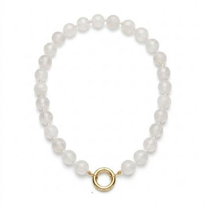Lumia Quartz Beaded Necklace
