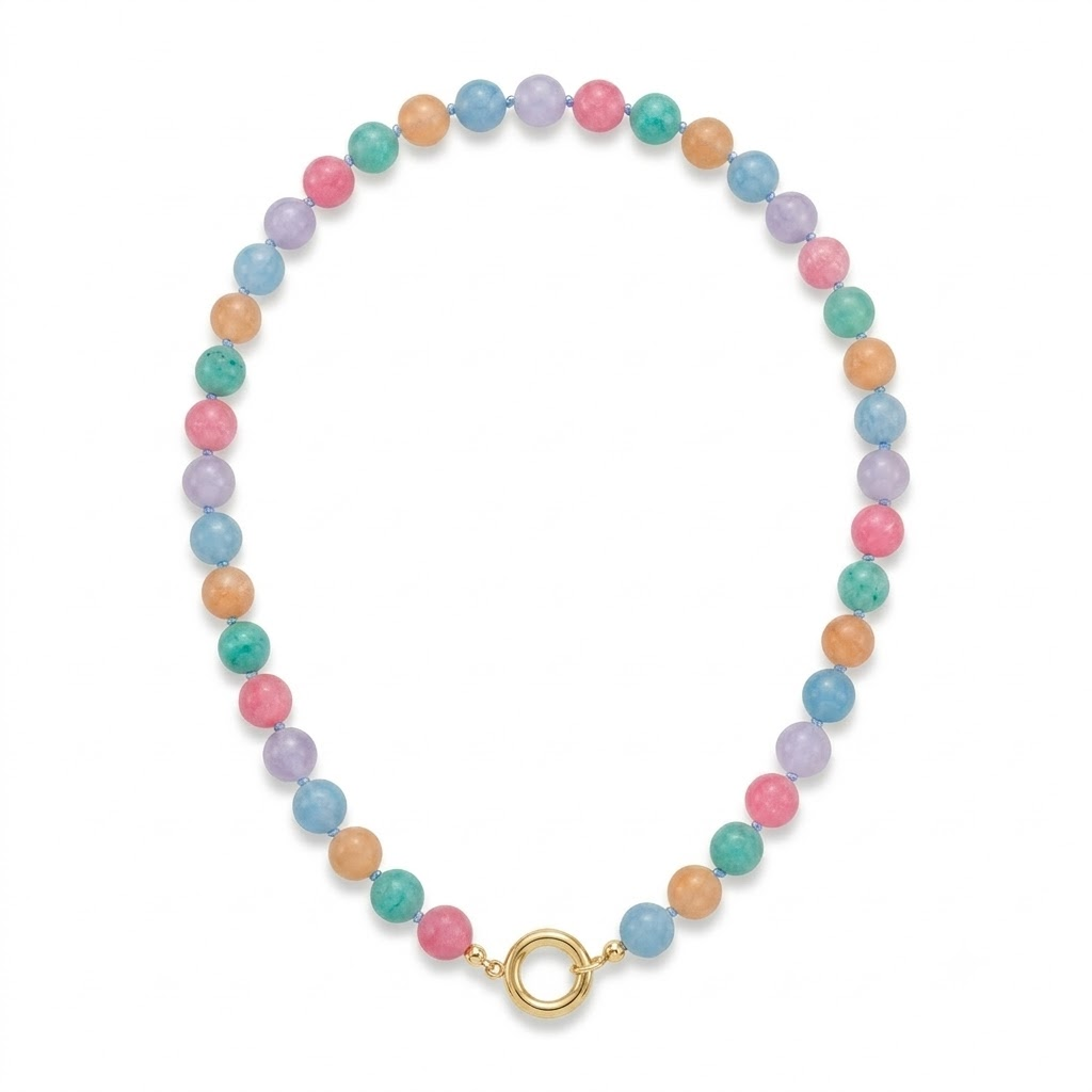 Lumia Pastel Beaded Necklace