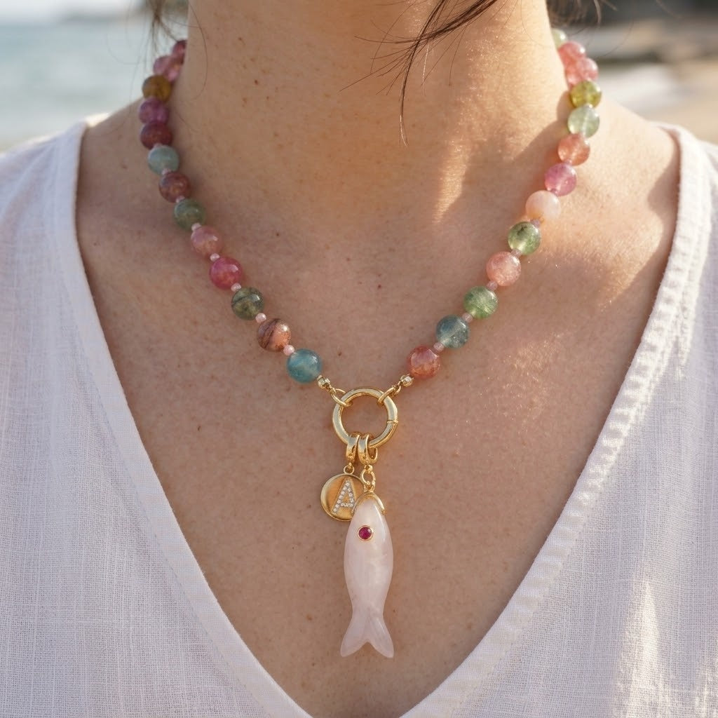 Lumia Candy Beaded Necklace