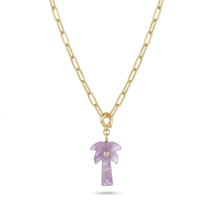 Oasis Semi-Precious Palm Tree Charm