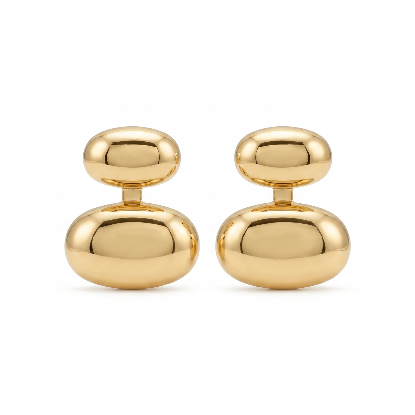 Solene Pebble Drop Earrings