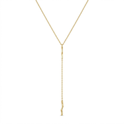 Solene Simple Y Necklace
