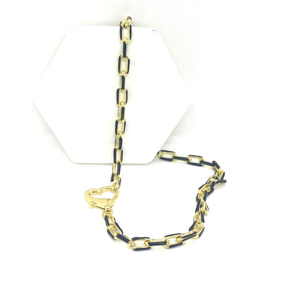 The Hearty Enamel Necklace