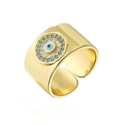 The Band Round Eye ring