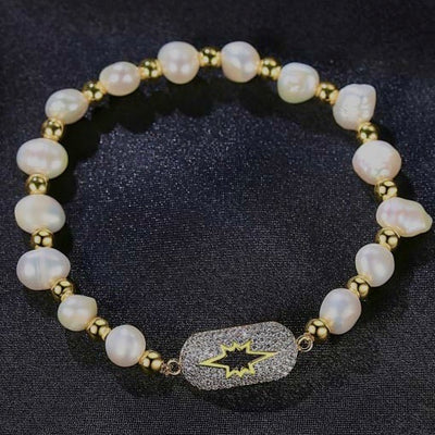 The Mel Pearl  Bracelet