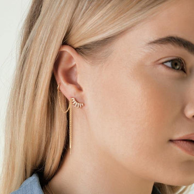 The Wave Drop Earring - ShopHannaLee