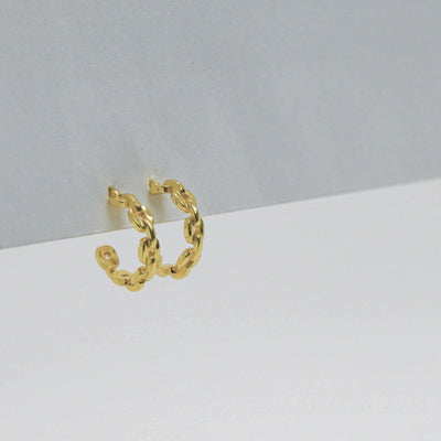 Small Link Hoop - ShopHannaLee