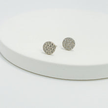 Load image into Gallery viewer, Round Pave Stud - ShopHannaLee