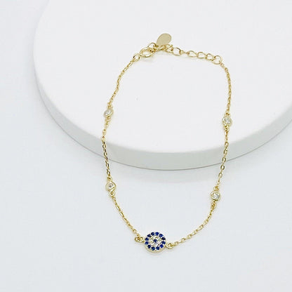 Mini DBTY Evil Eye Bracelet - ShopHannaLee