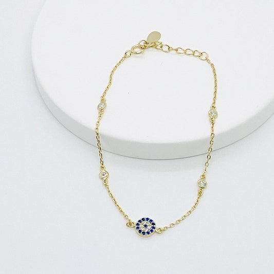 Mini DBTY Evil Eye Bracelet - ShopHannaLee