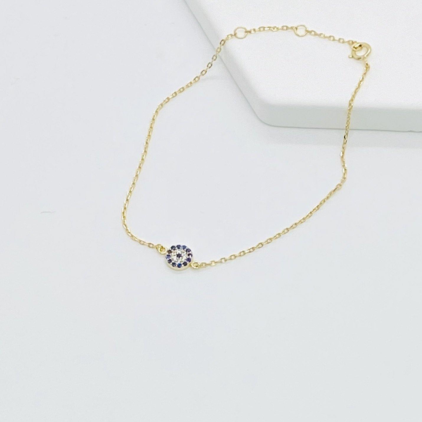 Mini Evil Eye Bracelet - ShopHannaLee