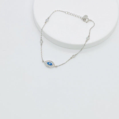 Diamond By The Yard Oval Eye Bracelet - ShopHannaLee