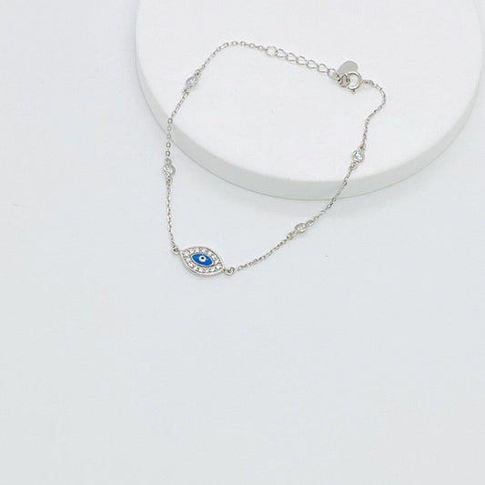 Diamond By The Yard Oval Eye Bracelet - ShopHannaLee