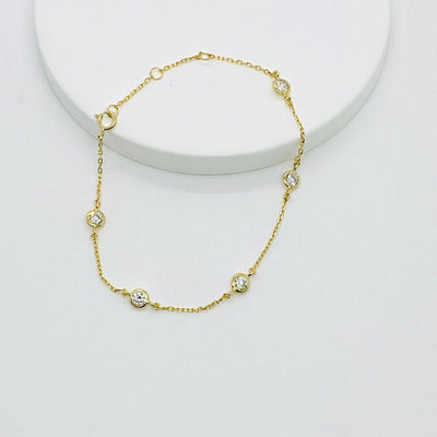 Diamond By The Yard Bracelet - ShopHannaLee