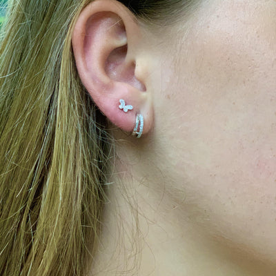 Mini Butterfly Stud (Sold Individually) - ShopHannaLee