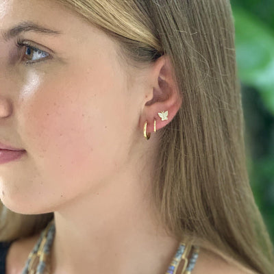 The Pavé Butterfly Stud - ShopHannaLee