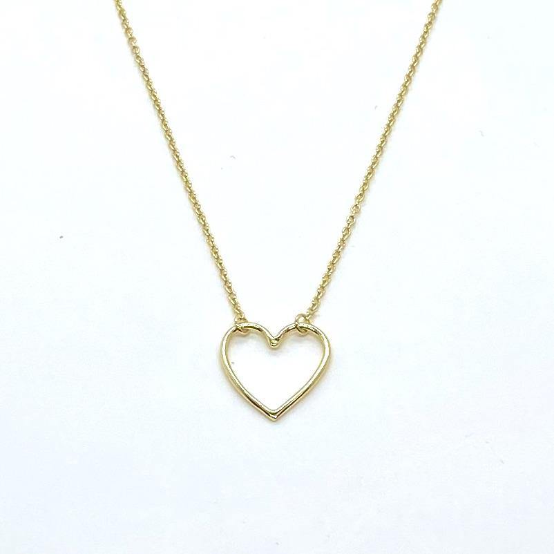 Open Heart Necklace - ShopHannaLee