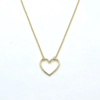 Open Heart Necklace - ShopHannaLee