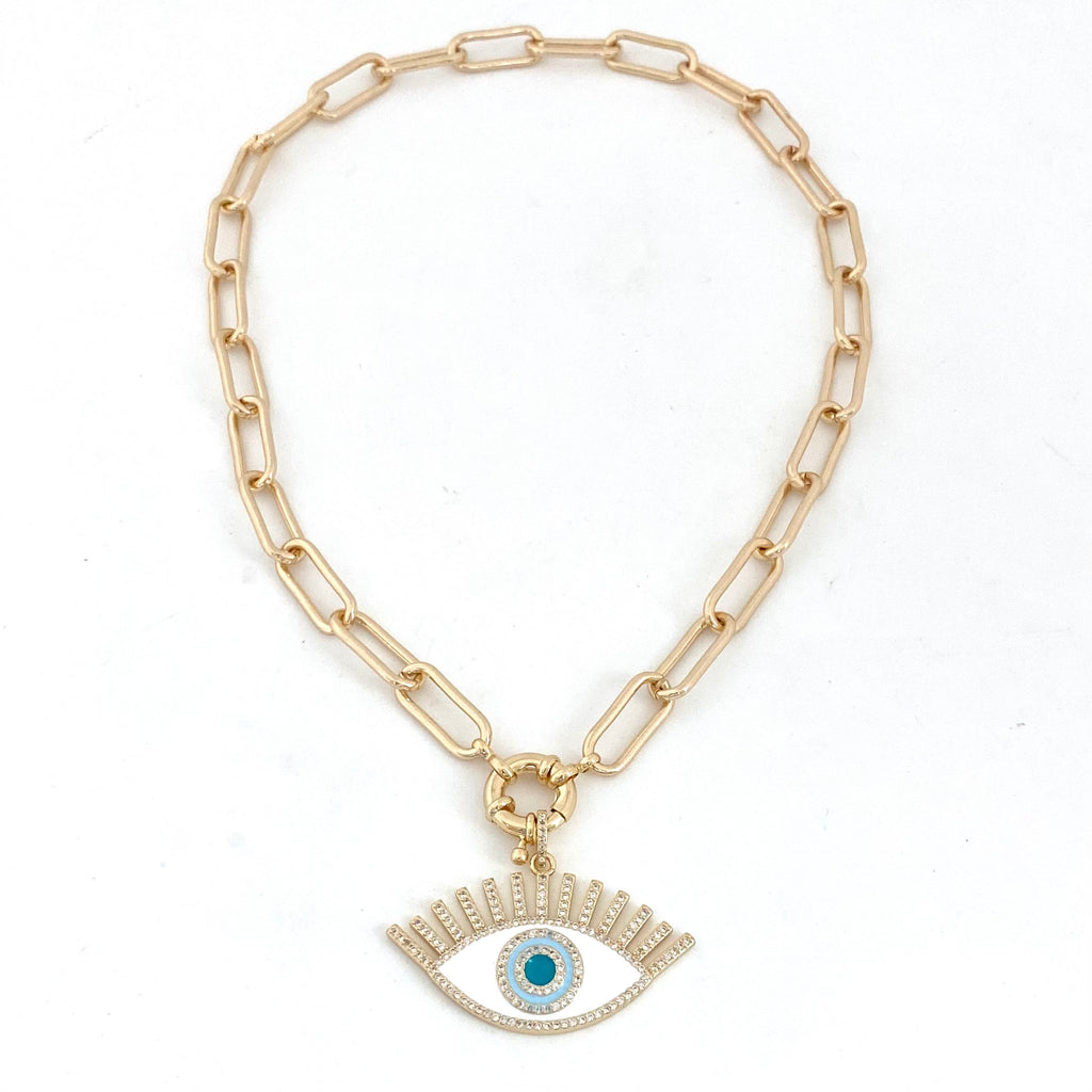 The Spike Eye Necklace