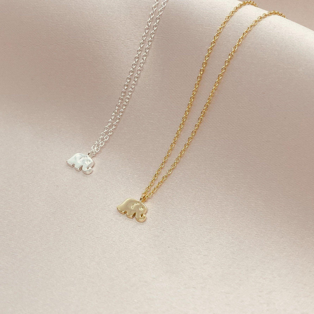 Mini Elephant Necklace - ShopHannaLee