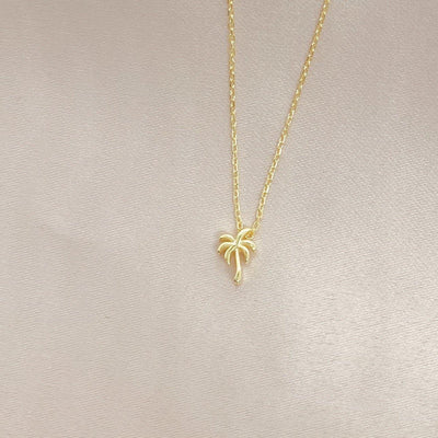 Mini Palm Tree Necklace - ShopHannaLee