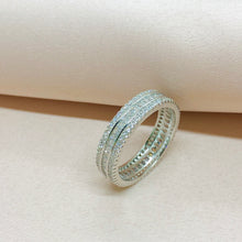 Load image into Gallery viewer, Triple Eternity Ring